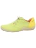 Think! Leren veterschoenen geel/groen