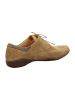 Think! Leren veterschoenen lichtbruin