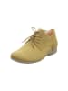 Think! Leder-Schnürschuhe in Khaki