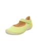 Think! Leder-Spangenballerinas in Gelb