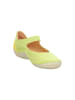 Think! Leder-Spangenballerinas in Gelb