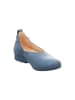 Think! Leder-Ballerinas in Blau
