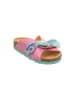Think! Leder-Pantoletten in Rosa