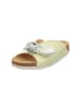 Think! Leren slippers groen