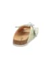 Think! Leren slippers groen