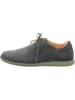 Think! Leren veterschoenen antraciet