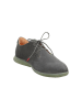 Think! Leder-Schnürschuhe in Anthrazit
