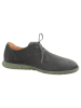 Think! Leren veterschoenen antraciet