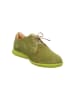 Think! Leren veterschoenen groen