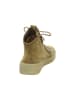 Think! Leren sneakers kaki