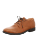 Think! Leren veterschoenen lichtbruin