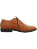 Think! Leren veterschoenen lichtbruin