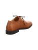 Think! Leren veterschoenen lichtbruin