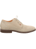 Think! Leren veterschoenen beige