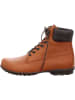 Think! Leren boots lichtbruin