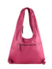 Think! Leren schoudertas roze