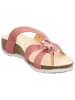 Think! Leder-Zehentrenner in Rosa