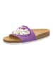 Think! Leren slippers paars
