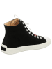 Think! Leder-Sneakers in Schwarz