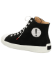 Think! Leren sneakers zwart