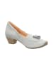 Think! Leren pumps grijs