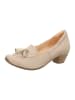 Think! Leder-Pumps in Beige