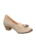 Think! Leder-Pumps in Beige