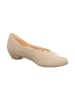 Think! Leren ballerina's beige