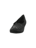 Think! Leren ballerina's zwart
