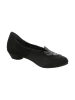 Think! Leren ballerina's zwart