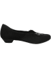 Think! Leren ballerina's zwart