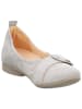 Think! Leren ballerina's grijs
