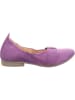 Think! Leder-Ballerinas in Lila