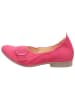 Think! Leren ballerina's roze