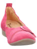 Think! Leren ballerina's roze