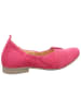 Think! Leren ballerina's roze