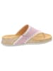 Think! Leder-Zehentrenner in Rosa