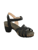 Think! Leren haksandalen zwart