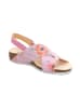 Think! Leren sandalen lichtroze/meerkleurig