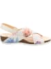 Think! Leren sandalen wit/meerkleurig
