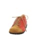 Think! Leren sneakers rood/lichtbruin