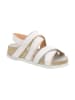 Think! Leren sandalen wit