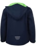 Trollkids Softshelljacke "Trollfjord" in Dunkelblau/ Hellgrün