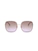 Carolina Herrera Damen-Sonnenbrille in Gold/ Lila
