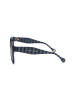 Carolina Herrera Damen-Sonnenbrille in Blau/ Dunkelblau