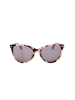 Carolina Herrera Damen-Sonnenbrille in Beige-Braun/ Grau