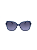 Carolina Herrera Damskie okulary przeciwsłoneczne w kolorze złoto-granatowym