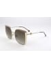 Carolina Herrera Damen-Sonnenbrille in Gold/ Khaki