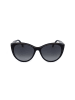 Carolina Herrera Damskie okulary przeciwsłoneczne w kolorze czarno-granatowym