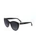 Carolina Herrera Damskie okulary przeciwsłoneczne w kolorze czarno-granatowym